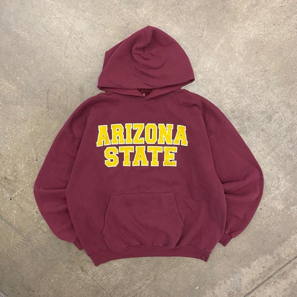 Vintage ASU Arizona State University Sun Devils College 2000s Hoodie Size XL